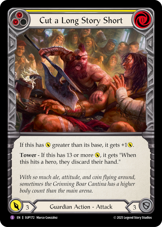 SUP172-RF - Super-Rare - Cut a Long Story Short