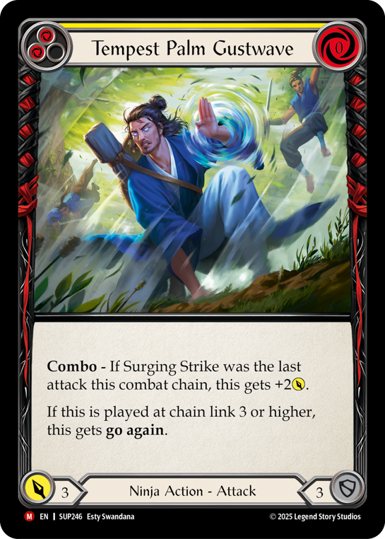 SUP246-RF - Majestic - Tempest Palm Gustwave