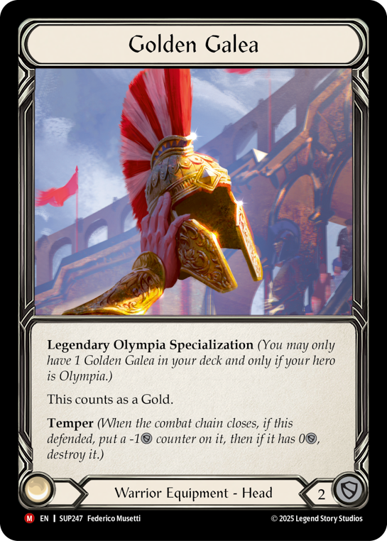 SUP247 - Majestic - Golden Galea