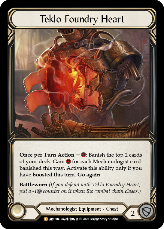 U-ARC004-RF - Legendary - Teklo Foundry Heart