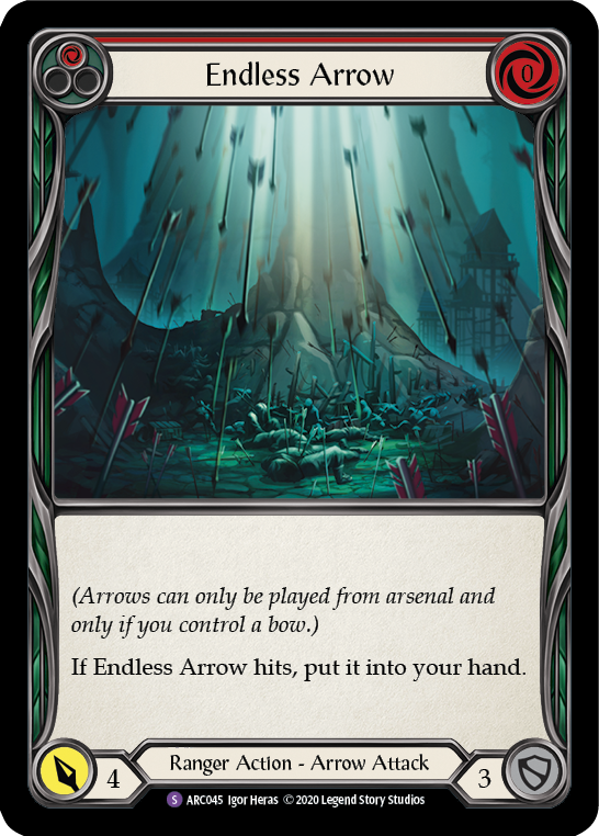 U-ARC045-RF - Super-Rare - Endless Arrow