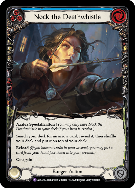 U-ARC046-RF - Super-Rare - Nock the Deathwhistle