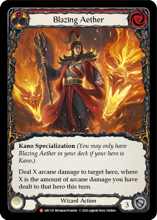 U-ARC118 - Majestic - Blazing Aether