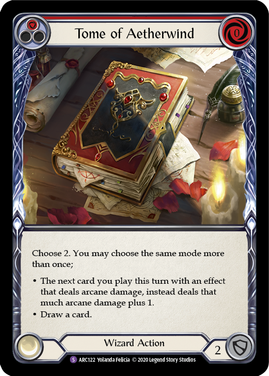U-ARC122 - Super-Rare - Tome of Aetherwind