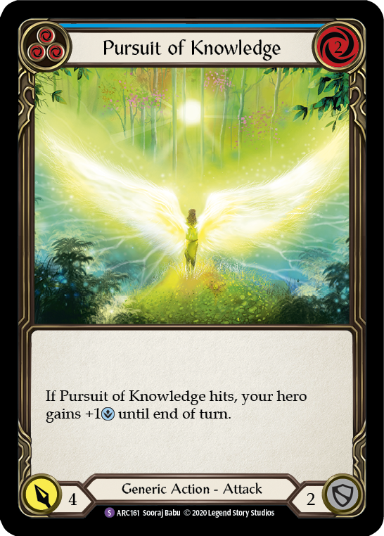 U-ARC161-RF - Super-Rare - Pursuit of Knowledge