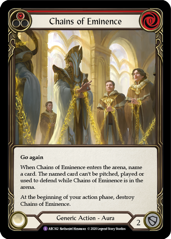 U-ARC162-RF - Super-Rare - Chains of Eminence