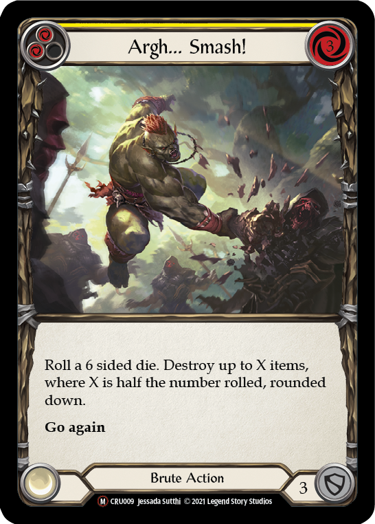 U-CRU009-RF - Majestic - Argh... Smash!