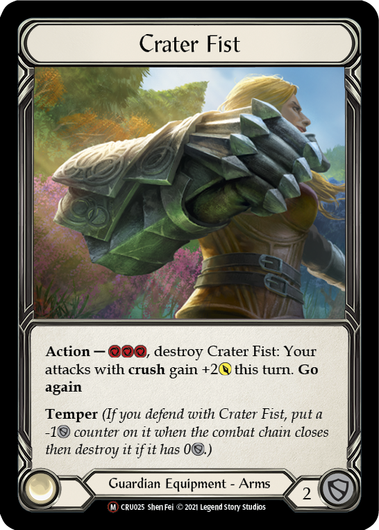 U-CRU025 - Majestic - Crater Fist