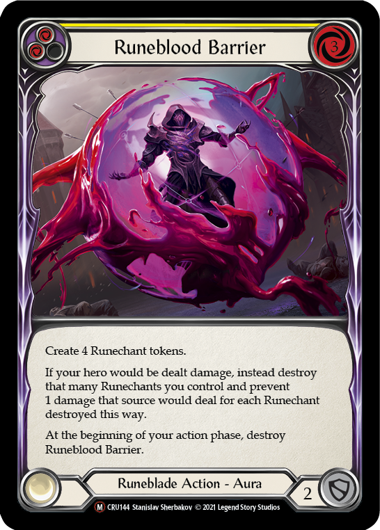 U-CRU144-RF - Majestic - Runeblood Barrier