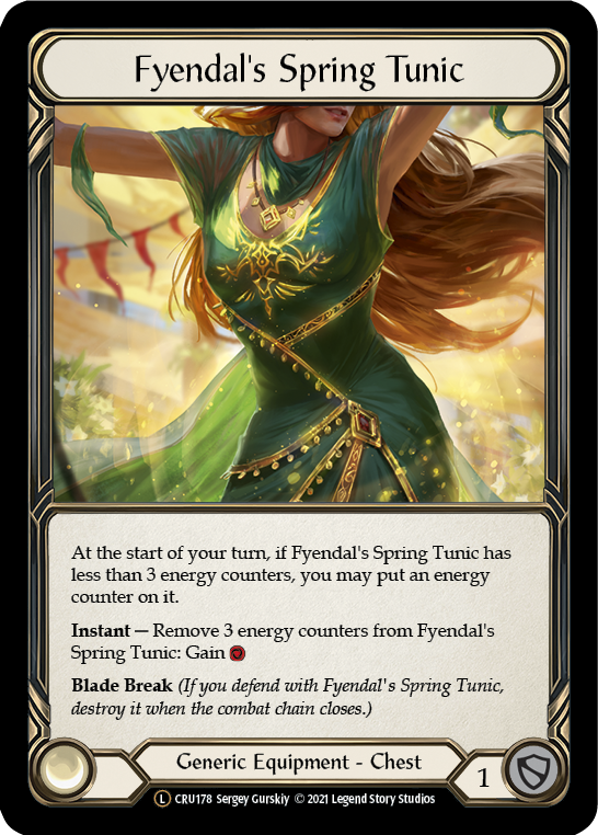 U-CRU178 - Legendary - Fyendal's Spring Tunic