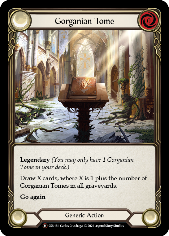 U-CRU181-RF - Majestic - Gorganian Tome