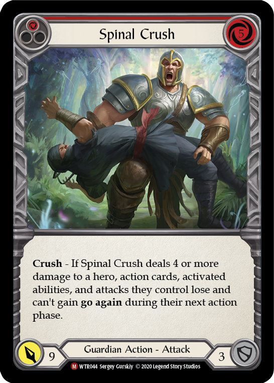 U-WTR044-RF - Majestic - Spinal Crush