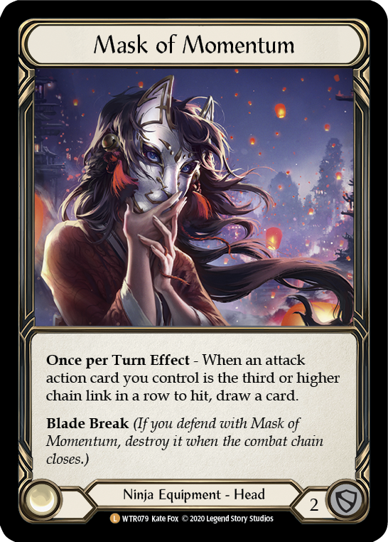 U-WTR079-RF - Legendary - Mask of Momentum