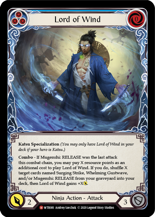 U-WTR081 - Majestic - Lord of Wind