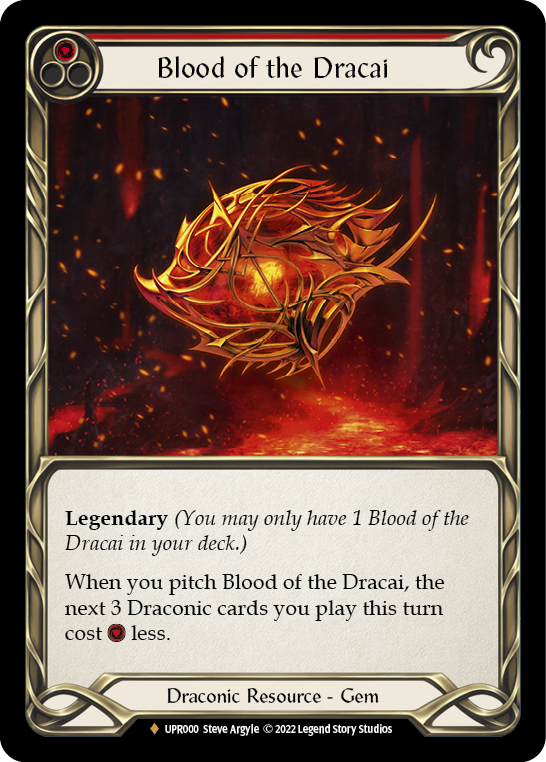 UPR000-CF - Fabled - Blood of the Dracai