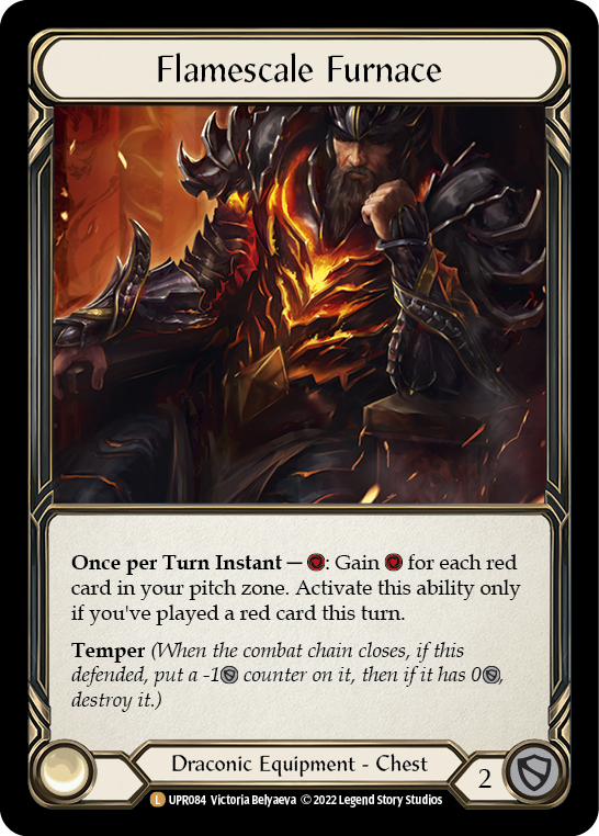 UPR084-RF - Legendary - Flamescale Furnace