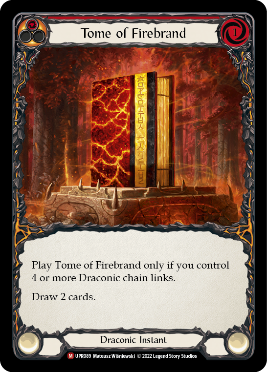 UPR089-RF - Majestic - Tome of Firebrand