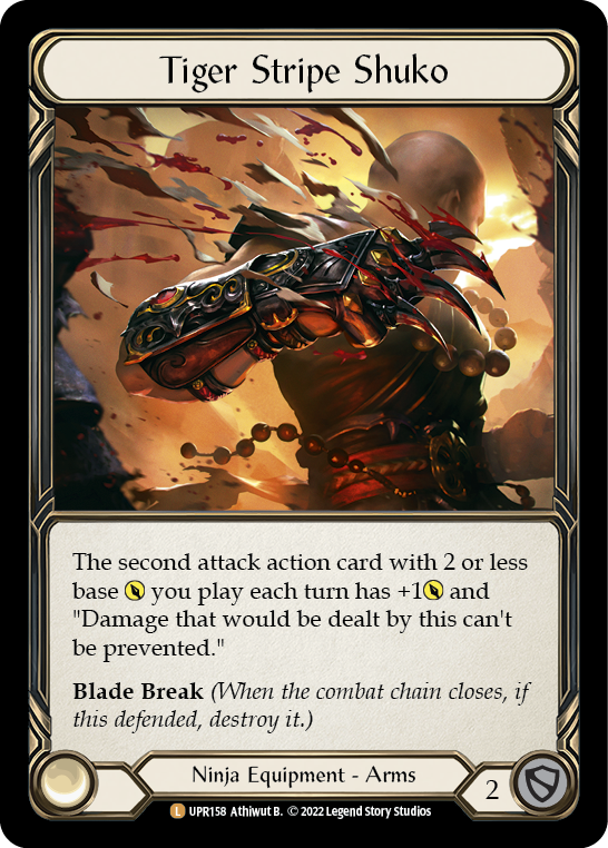 UPR158-RF - Legendary - Tiger Stripe Shuko