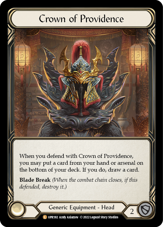 UPR182-RF - Legendary - Crown of Providence
