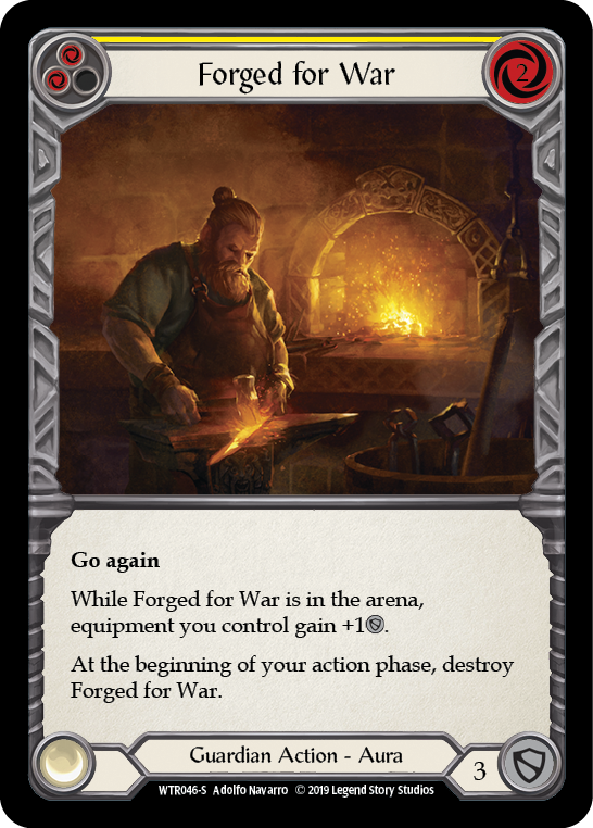 WTR046-RF - Super-Rare - Forged for War