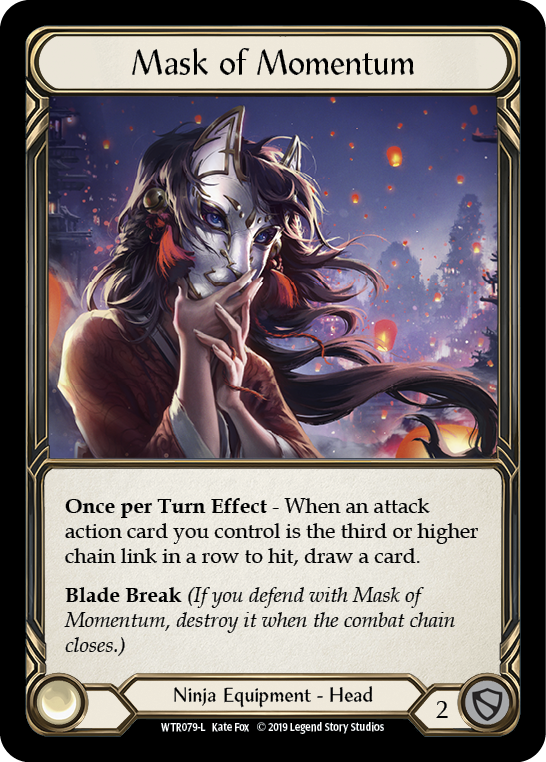 WTR079-CF - Legendary - Mask of Momentum