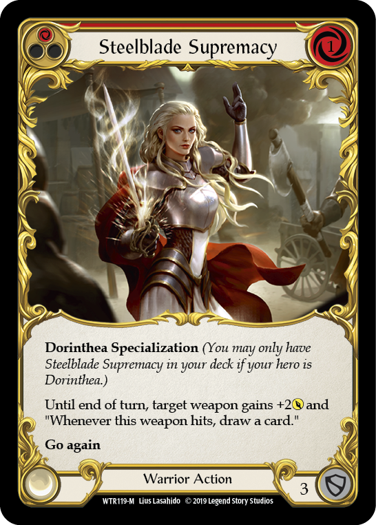 WTR119-RF - Majestic - Steelblade Supremacy
