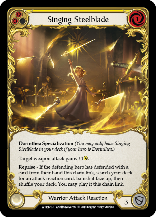 WTR121 - Super-Rare - Singing Steelblade