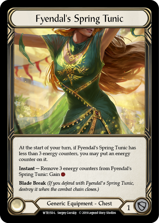 WTR150-CF - Legendary - Fyendal's Spring Tunic